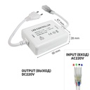 Контроллер RGB 220В OEM 800W-RF-28 кнопок