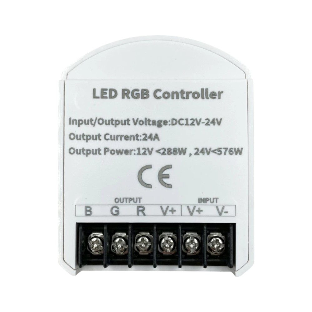Контроллер RGB OEM C-24-RF8-T-W (8A*3кан) білий