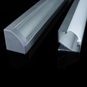 Профiль алюмінієвий BIOM кутовий ЛПУ17 17х17анодований (палка 2м), м