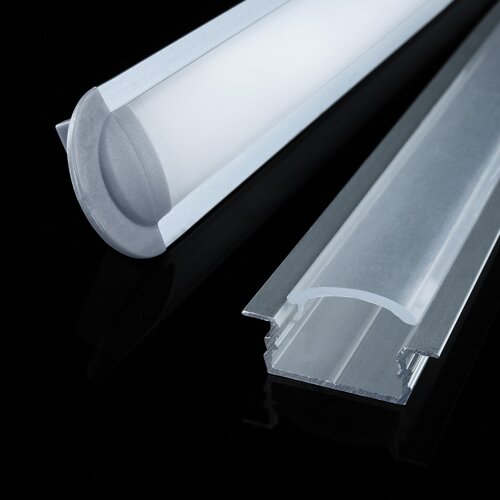 Профіль алюмінієвий BIOM врізний ЛПВ7 7х16, анодований (палка 2м), м