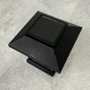 Ґрунтовий світлодіодний світильник Feron PL145 2800К на сонячній батареї чорний