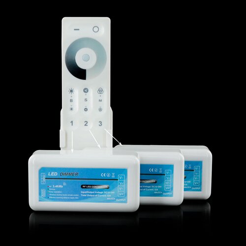 Пульт д/к OEM D-REM-2.4G-Touch-3-zone для димера