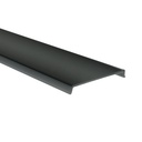 Розсіювач чорний BIOM LM-20B, до профілю LP-20AB, LPV-20AB, (палка 2м), м