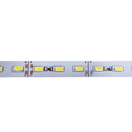 Свiтлодiодна лiнiйка BRT 24V 5630-72 led W 24W 6500K, IP20 бiлий зi скотчем