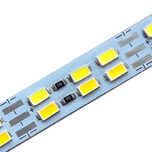 Свiтлодiодна лiнiйка JL 5730-144 led W/WW 3-pin 3500K-6500K, 12В, IP20 теплий бiлий/бiлий