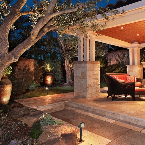 Ґрунтовий світлодіодний світильник Feron SP2705 6Вт 6500K чорний