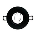 Світильник BIOM SP-02R-B-AL врізний для лампи MR16 чорний