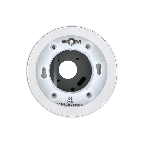 Світильник BIOM SP-G05R-W-AL накладний для лампи GX53 білий