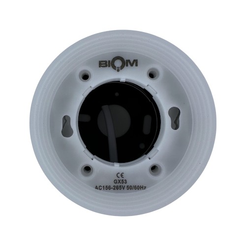 Світильник BIOM SP-G08R-B-AL накладний для лампи GX53 чорний