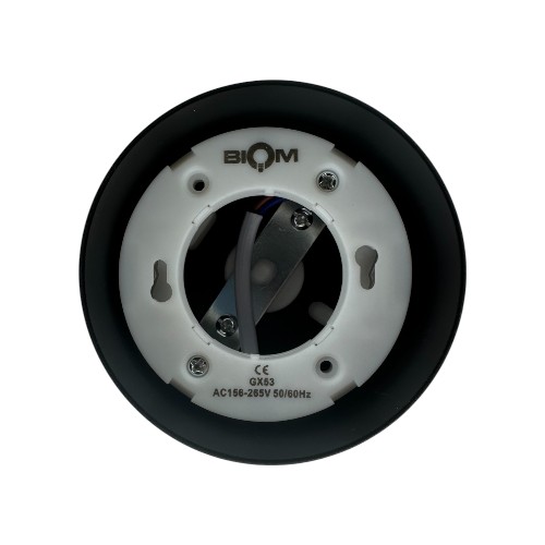 Світильник BIOM SP-G10R-B-I накладний для лампи GX53 чорний