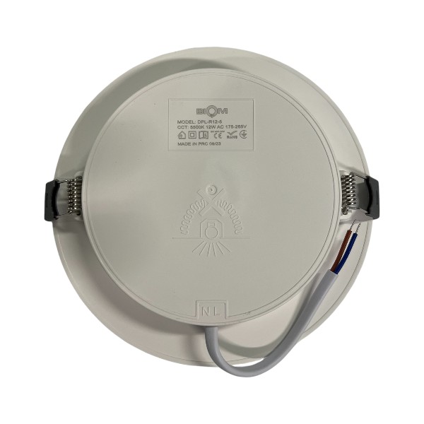 Світильник свiтлодiодний Biom DPL-R12-5 12Вт круглий 5000K