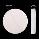 Світильник світлодіодний Biom BYR-01-48-5 48w круглий 5000К