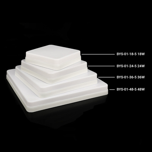 Світильник світлодіодний Biom BYS-01-36-5 36w квадратний 5000К