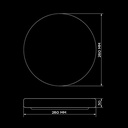 Світильник світлодіодний Biom DEL-R20-18-4-DIY 4500K 18Вт без д/у