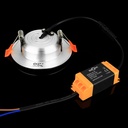 Світильник світлодіодний Biom DF-6G 6Вт сірий круглий 5000К