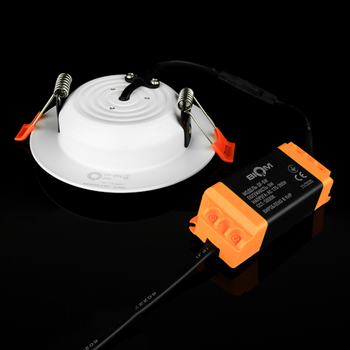 Світильник світлодіодний Biom DF-9W 9Вт білий круглый 5000К