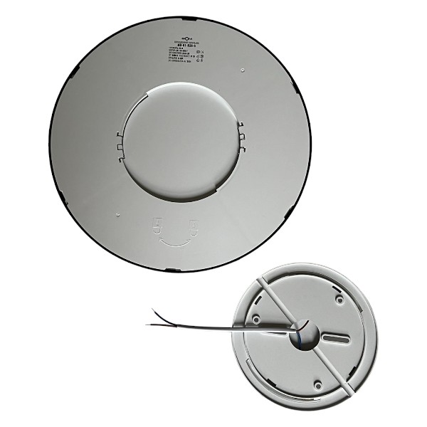 Світильник світлодіодний Biom MD-01-R28-5 28w круглий 5000К чорний