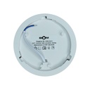 Світильник світлодіодний Biom NL-1-R12-W-5 12Вт круглий 5000К білий