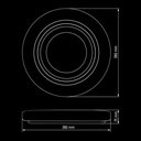 Світильник світлодіодний Biom SMART SML-R11-50/2 3000-6000K 50Вт с д/у