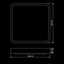 Світильник світлодіодний Biom SMART SML-S03-70/2 3000-6000K 70Вт с д/у