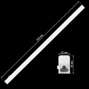 Світильник світлодіодний Biom T5-061060-S 10Вт 6000K AC220 пластик з кнопкою