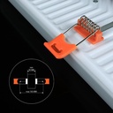 Світильник світлодіодний Biom UNI-2-S24W-5 24Вт квадратний 5000К