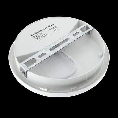 Світильник світлодіодний ЖКХ Biom SMPL-R15-6 15Вт 6000К, коло, sensor