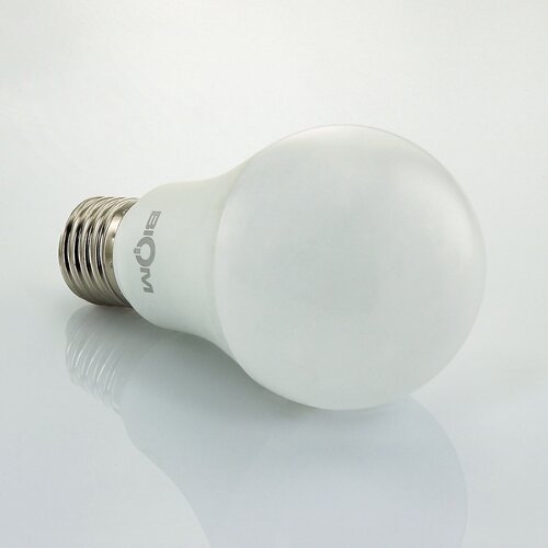 Світлодіодна лампа Biom BT-532 A60 12W E27 4500К switch dimmable матова
