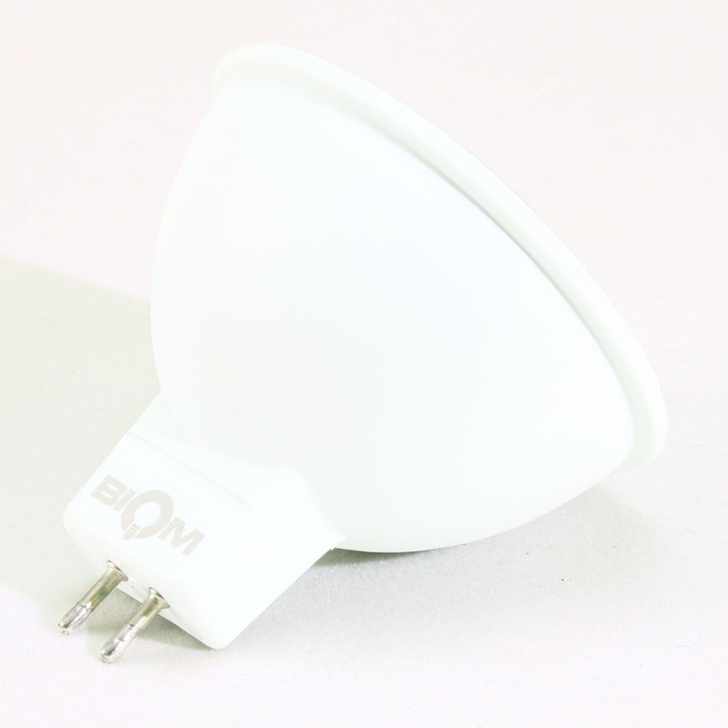 Світлодіодна лампа Biom BT-592 MR16 7W GU5.3 AC12V 4500К матова