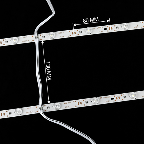 Світлодіодна лінійка LBL-12-3030-12-14-7 14W, 7000К, 12В IP33