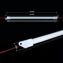 Світлодіодна лінійка OEM LB-060-9-6-220 9Вт 6000К 600mm AC 220 IP20 матова