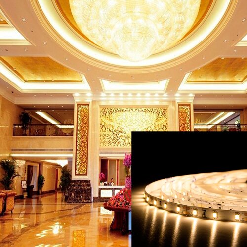 Світлодіодна стрічка BIOM Professional BPS-G3-12-2835-60-WW-20 теплий білий, негерметична, 1м