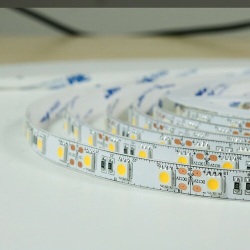 Світлодіодна стрічка BIOM Professional BPS-G3-12-5050-60-WW-20 теплий білий, негерметична, 1м