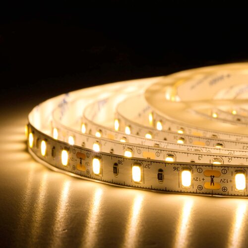 Світлодіодна стрічка BIOM Professional G.2 5630-60 WW теплий білий, негерметична, 1м