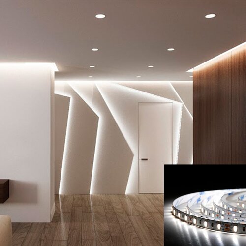 Світлодіодна стрічка BIOM Professional G.2 5630-60 W біла, негерметична, 1м