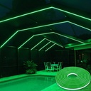 Світлодіодна стрічка NEON 12В JL 2835-120 G IP65 зелений, герметична, 1м