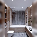 Світлодіодна стрічка OEM ST-12-2835-120-CW-65 біла, герметична, 1м