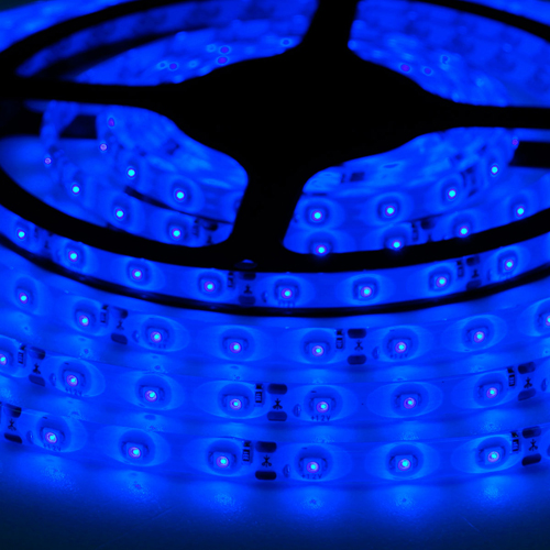 Світлодіодна стрічка OEM ST-12-2835-60-B-65 синя, герметична, 1м