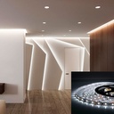 Світлодіодна стрічка OEM ST-12-2835-60-CW-20-V2 біла, негерметична, 1м