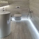 Світлодіодна стрічка OEM ST-12-2835-60-CW-65 біла, герметична, 1м