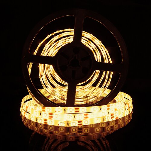 Світлодіодна стрічка OEM ST-12-2835-60-WW-65 тепла біла, герметична, 1м