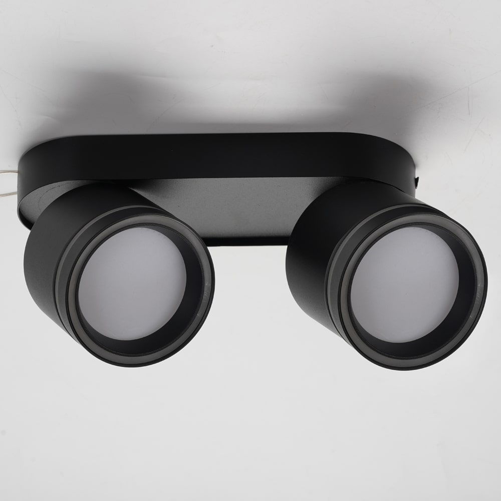 Накладний поворотний світильник Ardero ML418-2 під лампу чорний