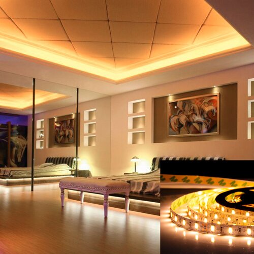 Світлодіодна стрічка OEM ST-12-5630-60-WW-20-V2 тепла біла, негерметична, 1м