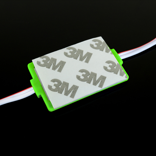 Світлодіодний модуль BRT COB 2.4W круглий GREEN, 12В, IP65 зелений