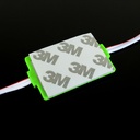 Світлодіодний модуль BRT COB 2.4W круглий GREEN, 12В, IP65 зелений