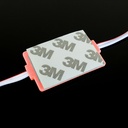 Світлодіодний модуль BRT COB 2.4W круглий PINK, 12В, IP65 рожевий