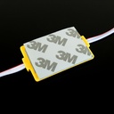 Світлодіодний модуль BRT COB 2.4W круглий YELLOW, 12В, IP65 жовтий