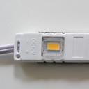 Світлодіодний модуль BRT M2 5630-3 led WW 1,5W 3000K, 12В, IP65 теплий білий закритий з лінзою