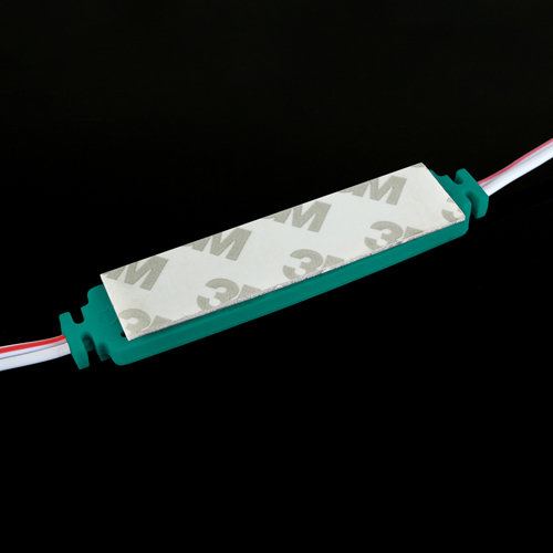 Світлодіодний модуль BRT XG193 5630-3 led W 1,5W GREEN, 12В, IP65 зелений з лінзою напівсфера