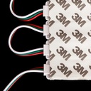 Світлодіодний модуль BRT XG61 5050-3 led RGB IC 2811 0.72W 12В з лінзою